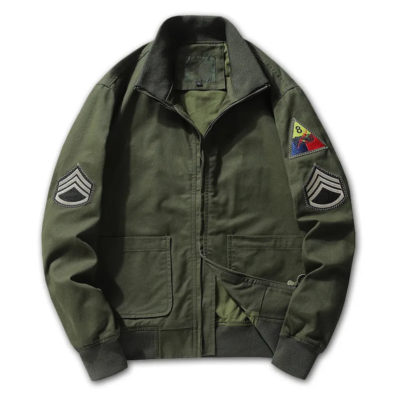 DON® | Men's Cotton Tactical Bomber Jacket