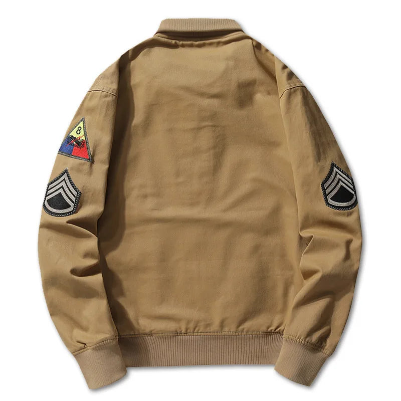 DON® | Men's Cotton Tactical Bomber Jacket