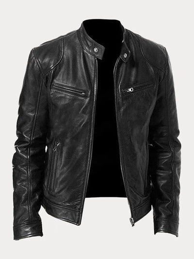 LORENZO® | Casual leather jacket