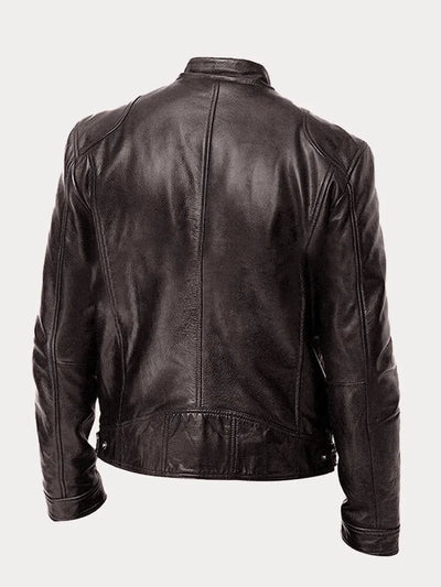 LORENZO® | Casual leather jacket