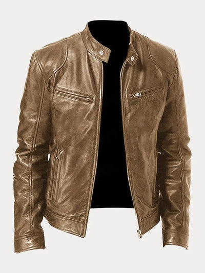 LORENZO® | Casual leather jacket