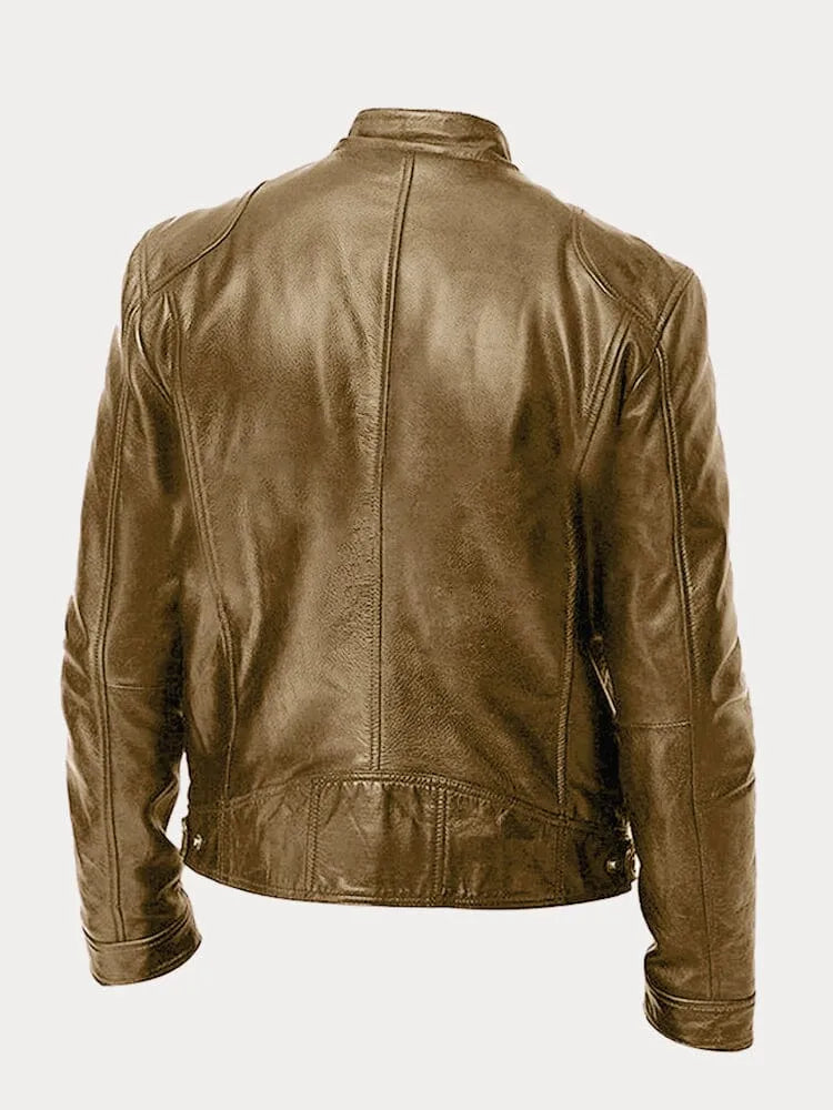 LORENZO® | Casual leather jacket