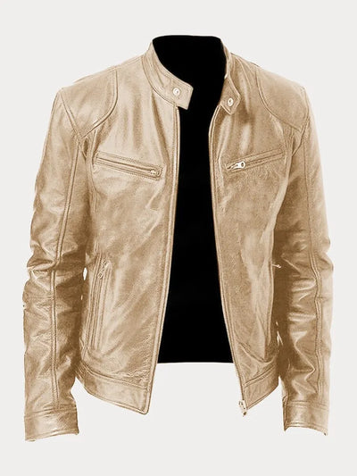 LORENZO® | Casual leather jacket