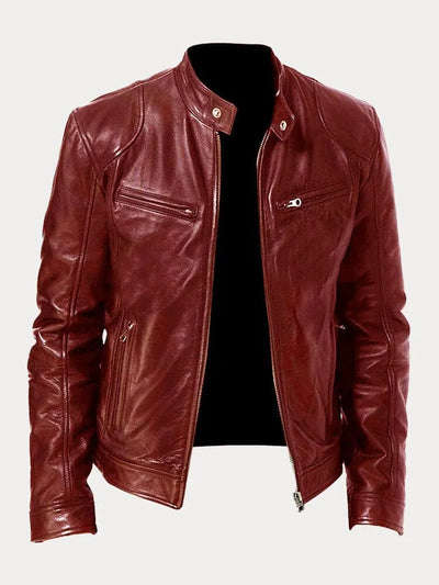 LORENZO® | Casual leather jacket