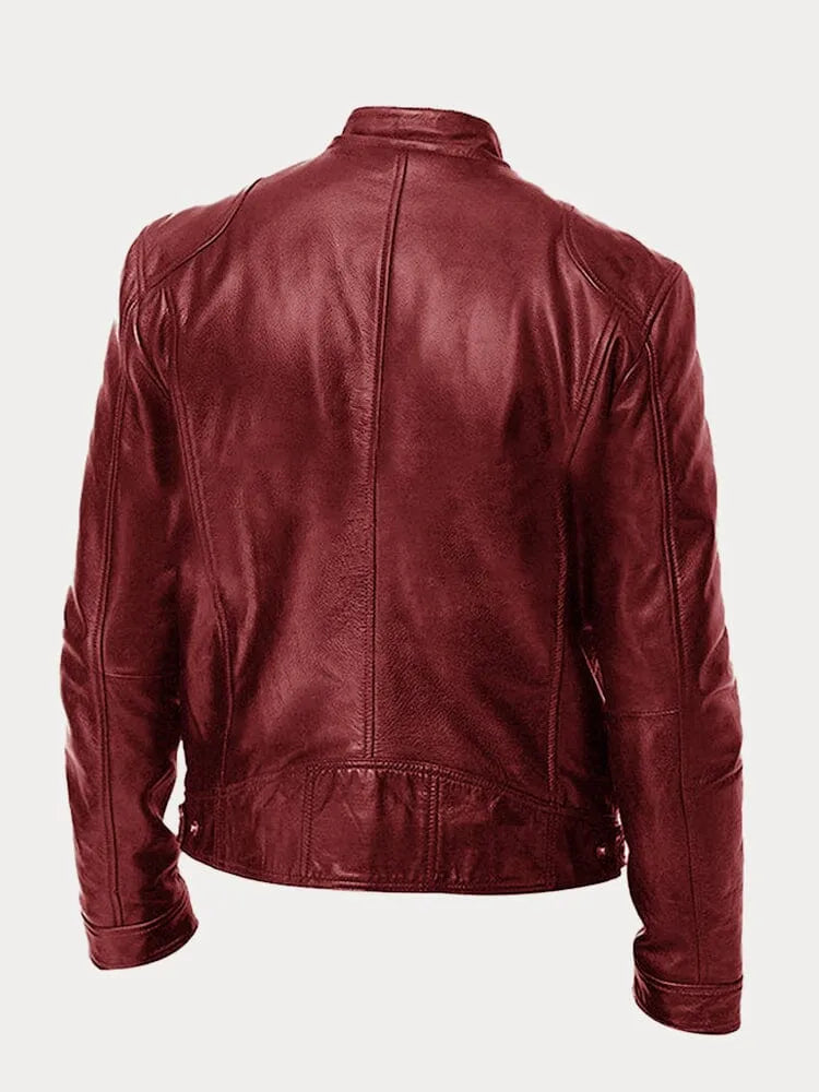 LORENZO® | Casual leather jacket